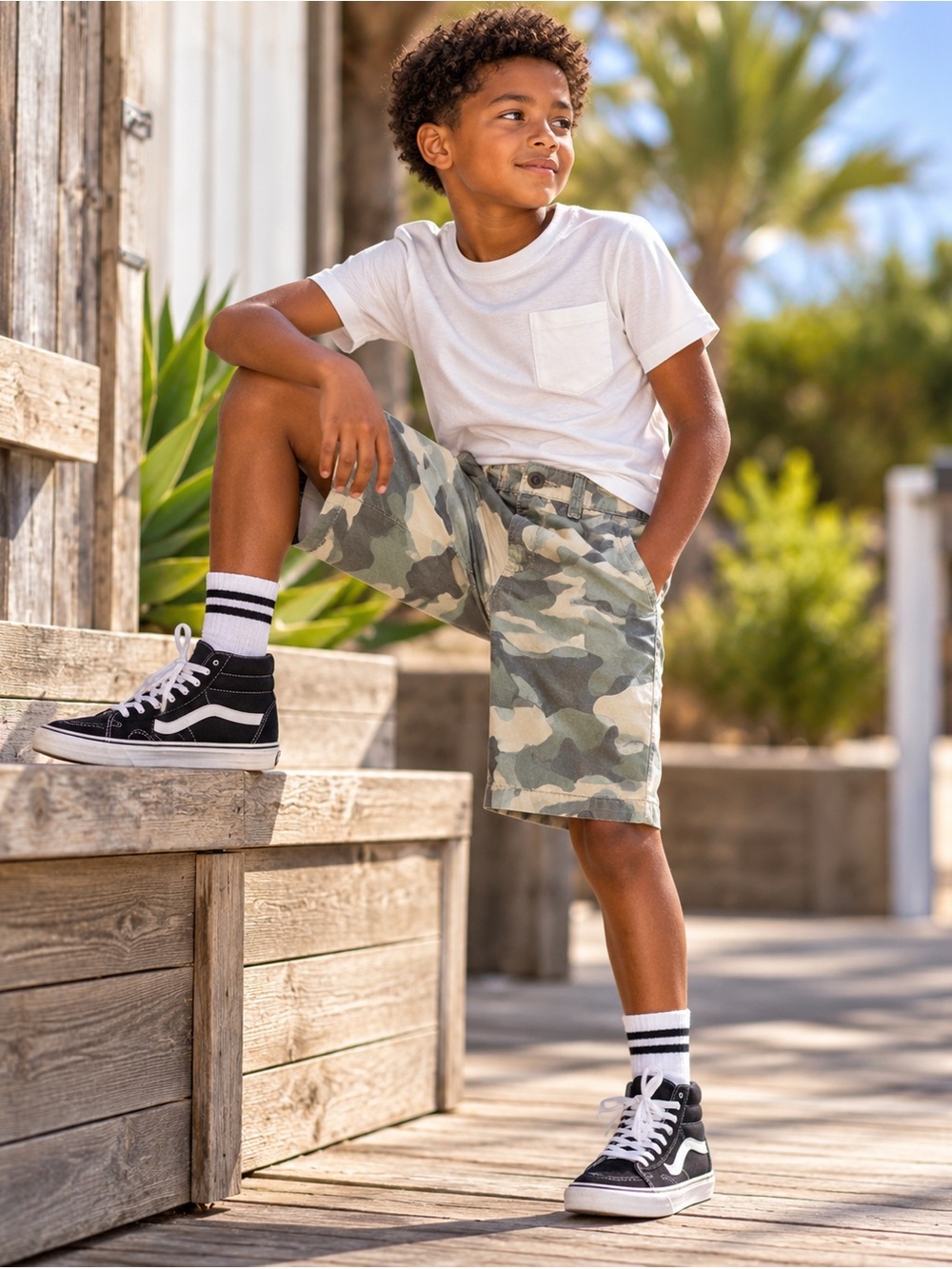OshKosh B’gosh Boys Camo Shorts Size 10